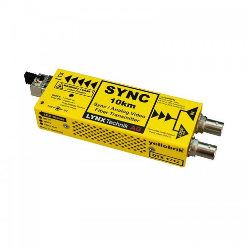 Lynx Analog Sync _ Video Fiber Optic Transmitter