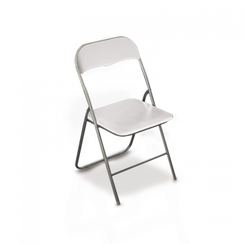 White Folding Chair