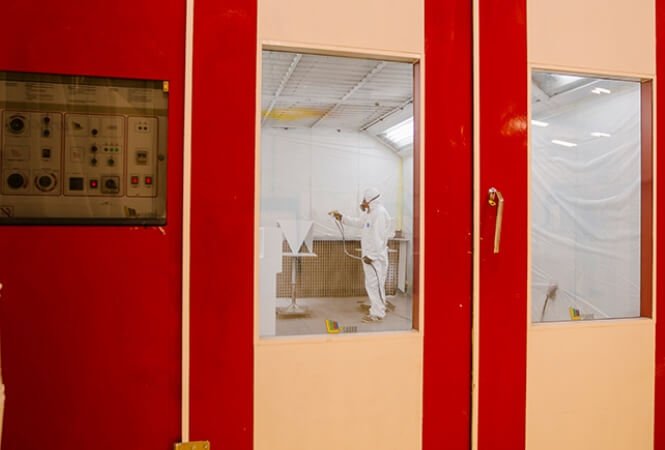 Painting of furniture